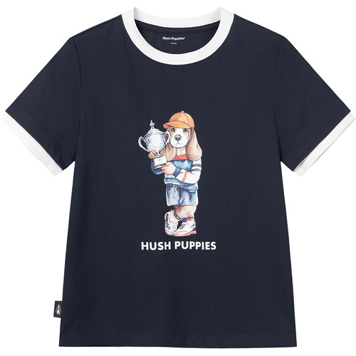 暇步士男童速干透气短袖T恤