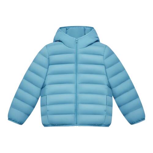 雪中飞男女童90绒连帽羽绒服