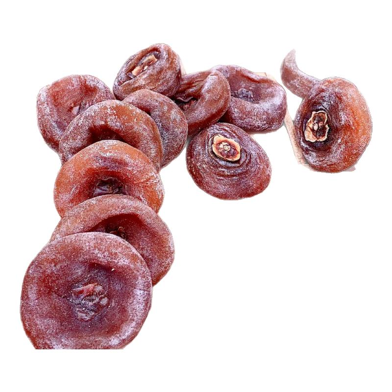 农家自晒柿子干干广西恭城老式柿饼柿干偏零食独立包装柿饼干磨盘