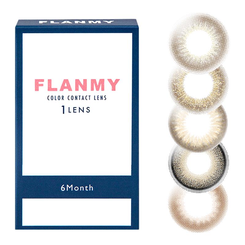 t-garden美瞳爵士黑松饼半年抛1片彩色隐形眼镜近视女flanmy正品