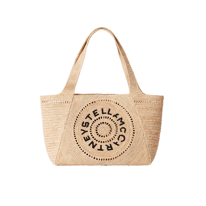 [新年礼物]Stella McCartney秋季酒椰叶纤维中号女士托特包,箱包皮具/热销女包/男包,通用款女包,淘宝优惠券,粉丝福利购,淘宝优惠卷