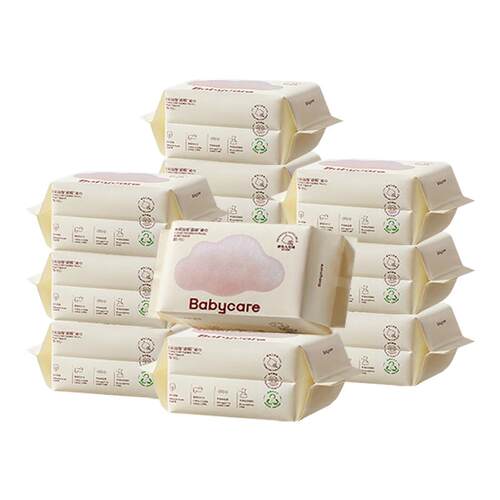 12包babycare云朵柔巾干湿两用
