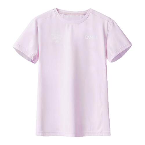 骆驼健身衣速干运动T恤女2026夏新款情侣冰感防晒圆领短袖体恤