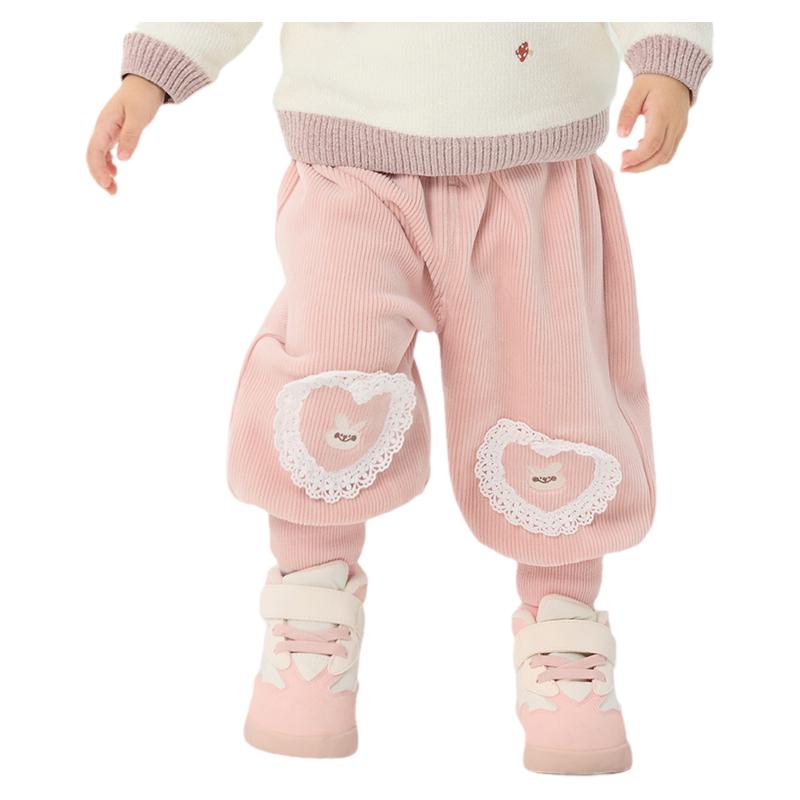 巴拉巴拉婴儿裤子卫裤保暖时尚