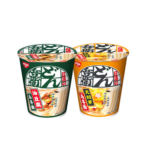 日清咚兵卫杯面油豆腐夫妇罗马乌冬面方便速食方便面泡面早餐夜宵