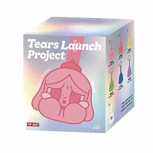 壹号POPMART泡泡玛特CRYBABY 眼泪发射计划系列毛绒挂件盲盒礼物