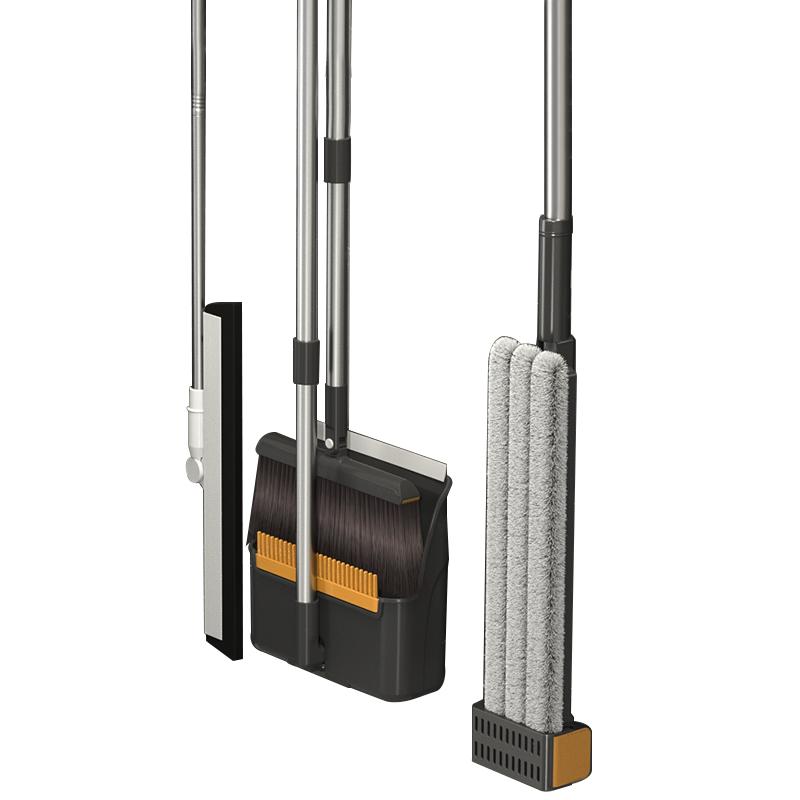 拖把扫把清洁4件装折叠收纳