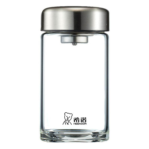 希诺带滤网单层玻璃杯