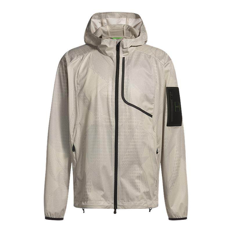 【运动风夹克】BOSS博斯 男士层压网眼运动连帽夹克,男装,夹克,淘宝优惠券,粉丝福利购,淘宝优惠卷