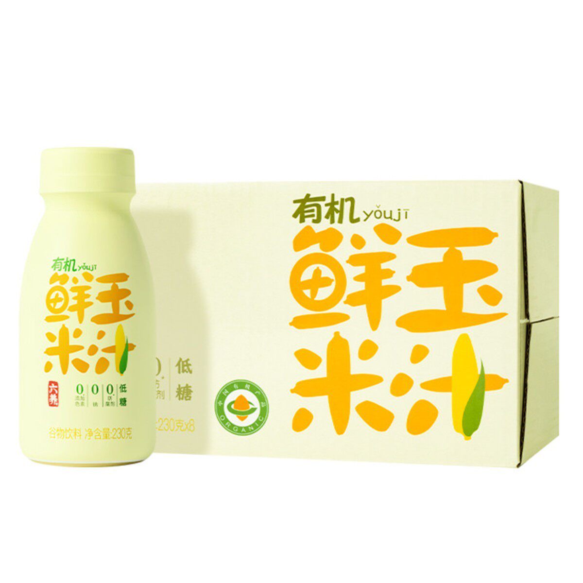 六养百合绿豆饮有机玉米汁即饮夏季绿豆沙清爽谷物饮料五谷图片