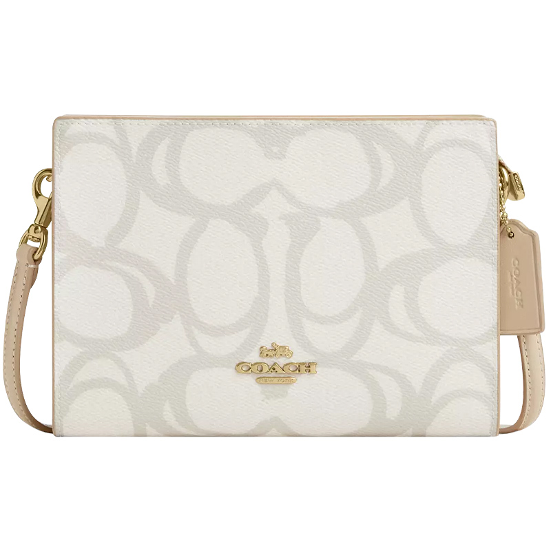 COACH/蔻驰老花女士单肩斜挎包