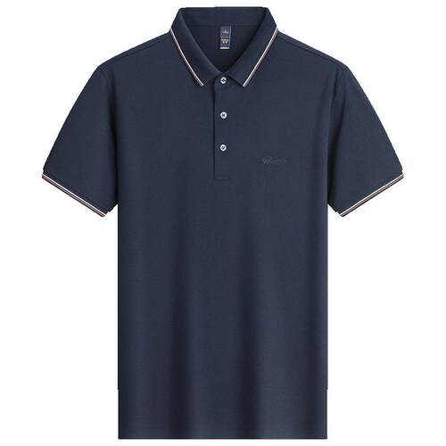 罗蒙男士轻商务休闲短袖POLO衫