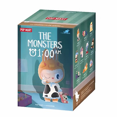 壹号泡泡玛特THE MONSTERS 拉布布凌晨一点系列盲盒LABUBU