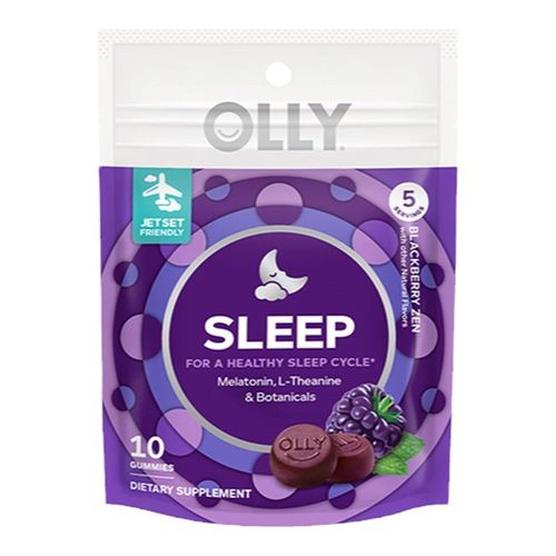 OLLY褪黑素晚安抗压糖10粒旅行装
