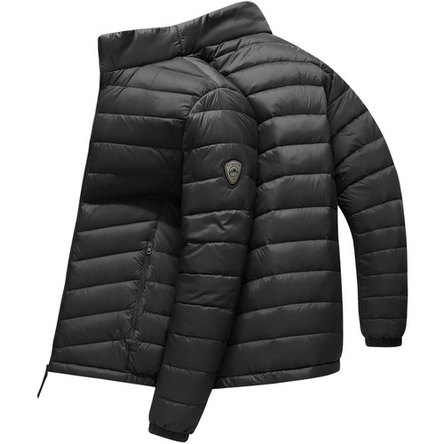 雪中飞轻薄羽绒服男2025秋冬新款轻便户外男装上衣不可拆卸帽外套