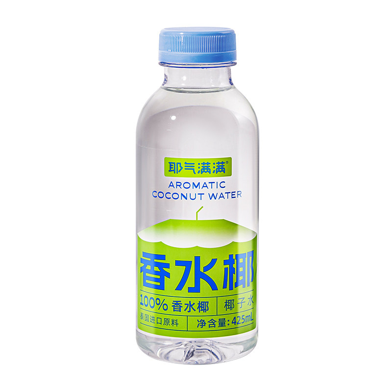 耶气满满100%香椰子水425ml*15瓶整箱健身补水NFC泰国香水椰饮料