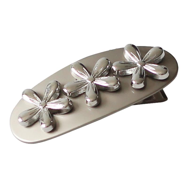 川野韩系金属花朵发夹