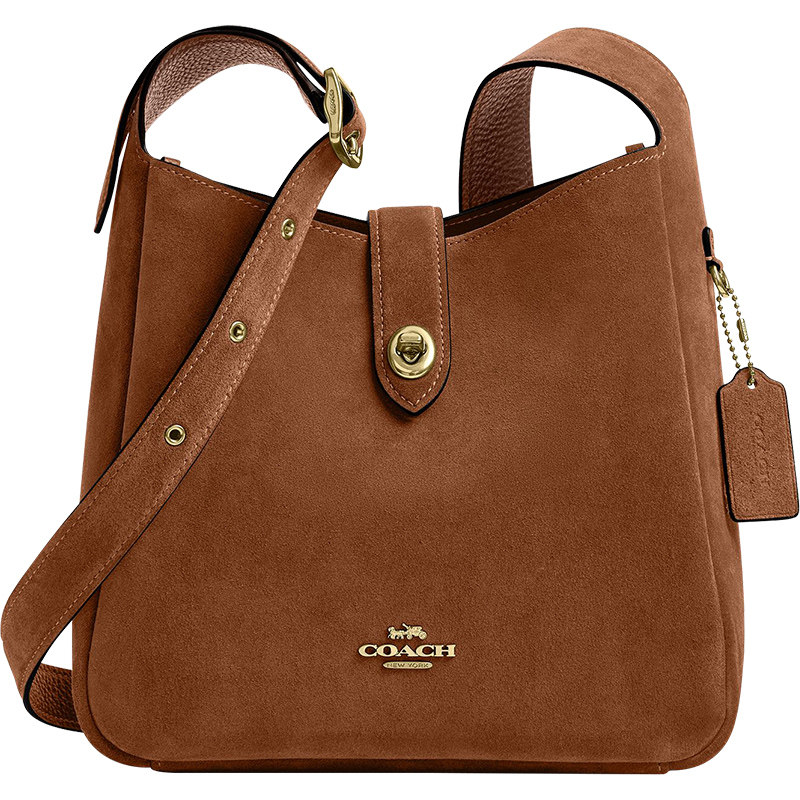 【正品保证】COACH/蔻驰2026新款女Hadley 20单肩斜挎手提包皮革