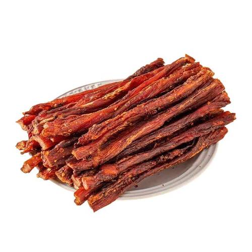 鸡胸肉干风干鸡肉干健身即食高蛋解馋白耐嚼五香麻辣休闲罐装零食