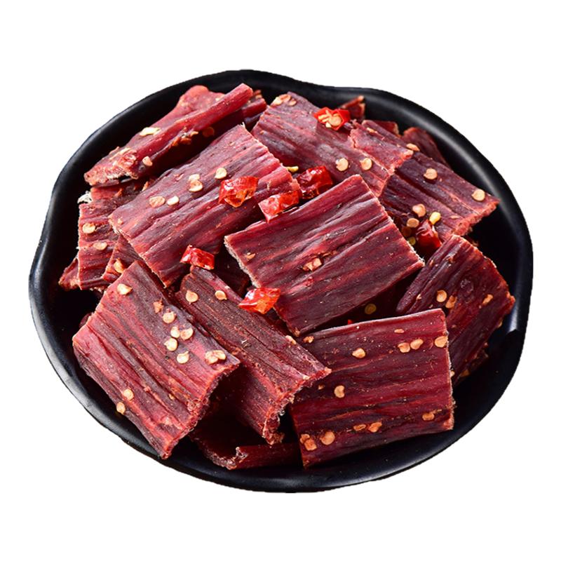风干手撕猪肉干条猪肉脯超干麻辣味四川特产非牛肉干解馋营养零食