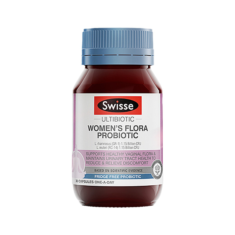 Swisse女性益生菌胶囊斯维诗罗伊氏乳杆菌私处护理女士专用30粒