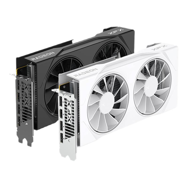 讯景RX7650GRE雪狼黑狼/9060XT 8G雪狼黑狼全新电竞显卡