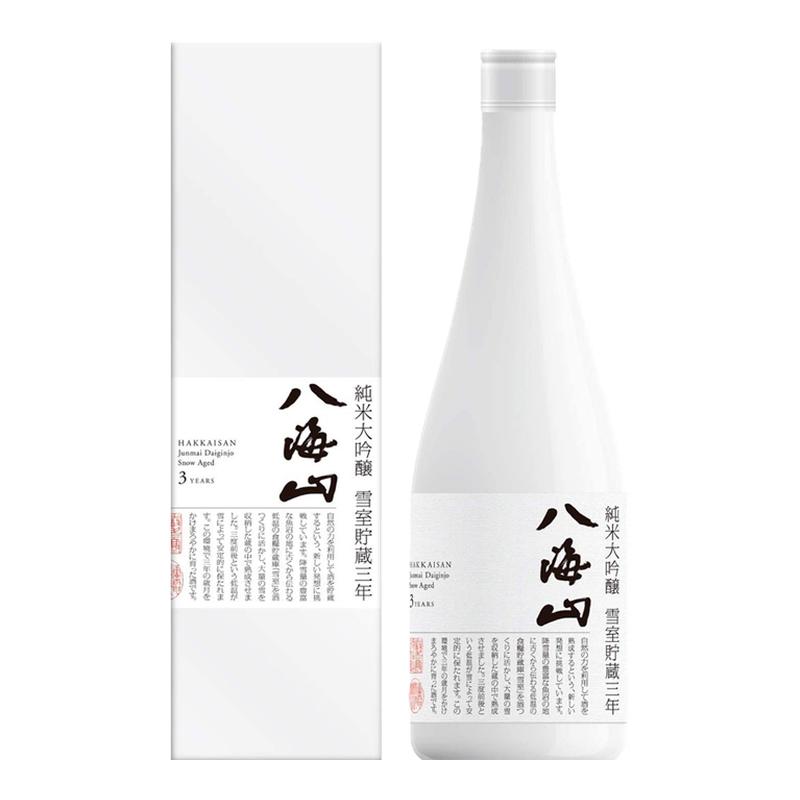 八海山雪室贮藏三年纯米大吟酿Hakkaisan日本直邮清酒礼盒装720ml
