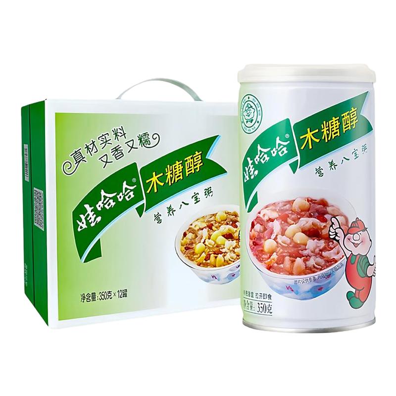娃哈哈木糖醇八宝粥350g*12罐