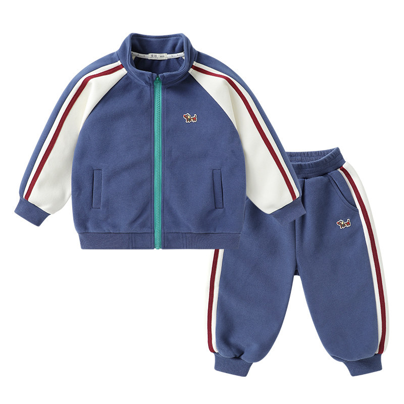 男童运动套装宝宝春装外套上衣裤子2026新款童装秋季儿童两件套潮