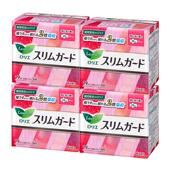 花王卫生巾日本原装 进口超薄零触感学生便携日用250日版 姨妈巾4包