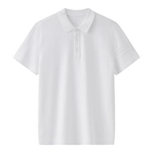 男2025夏季 POLO衫 亲肤舒适 休闲短tQ5XTX505 利郎青年商务短袖