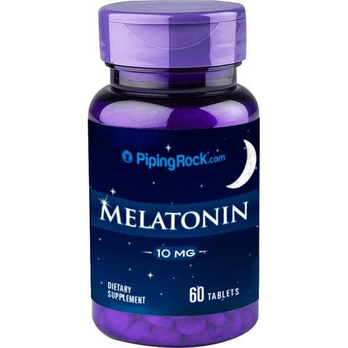 美国朴诺褪黑素10mg睡眠片退