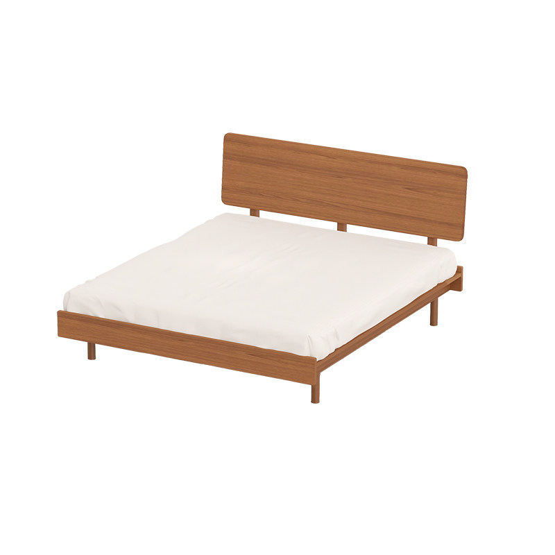 hanssem汉森北欧简约全实木床单人双人床原木色卧室家具,住宅家具,实木床,淘宝优惠券,粉丝福利购,淘宝优惠卷