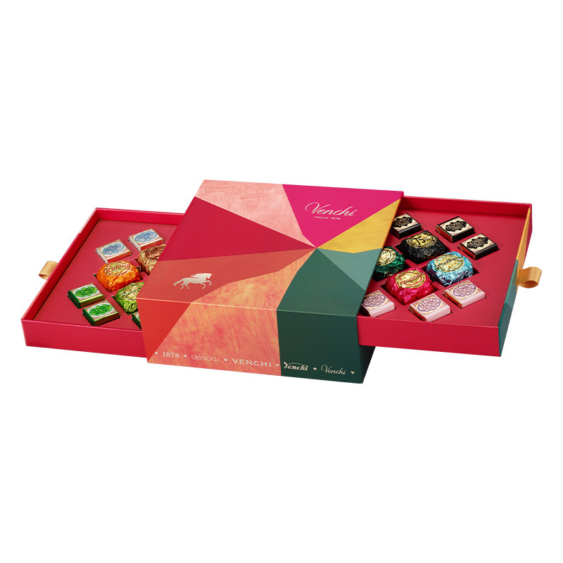 Venchi巧克力缤纷双层礼盒闻绮进口高端零食新年礼物,零食/坚果/特产,夹心巧克力,淘宝优惠券,粉丝福利购,淘宝优惠卷