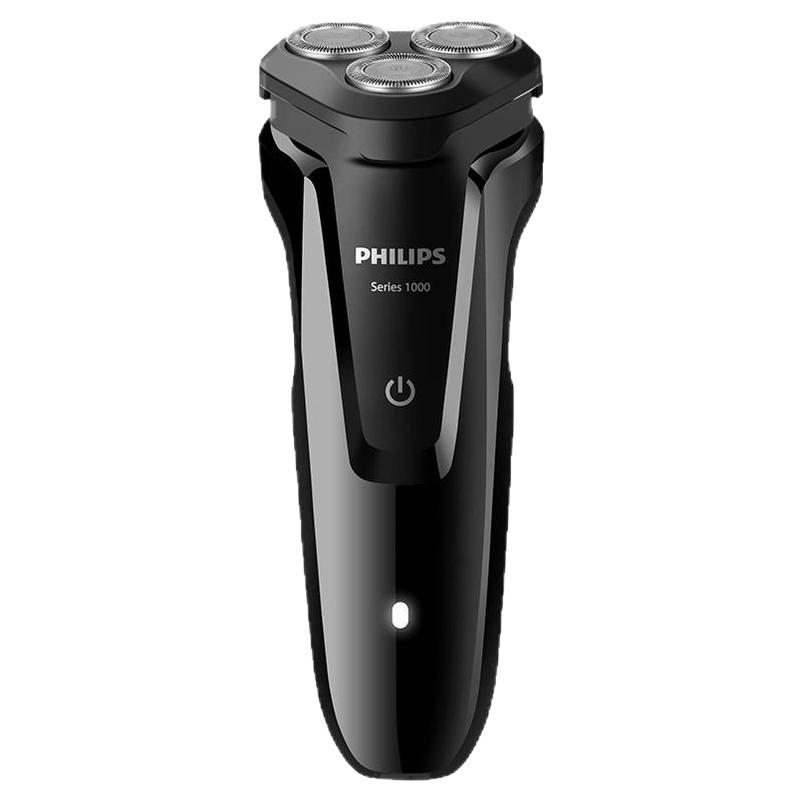 飞利浦电动剃须刀S1113充电式男士刮胡刀进口三刀头胡须刀S1010