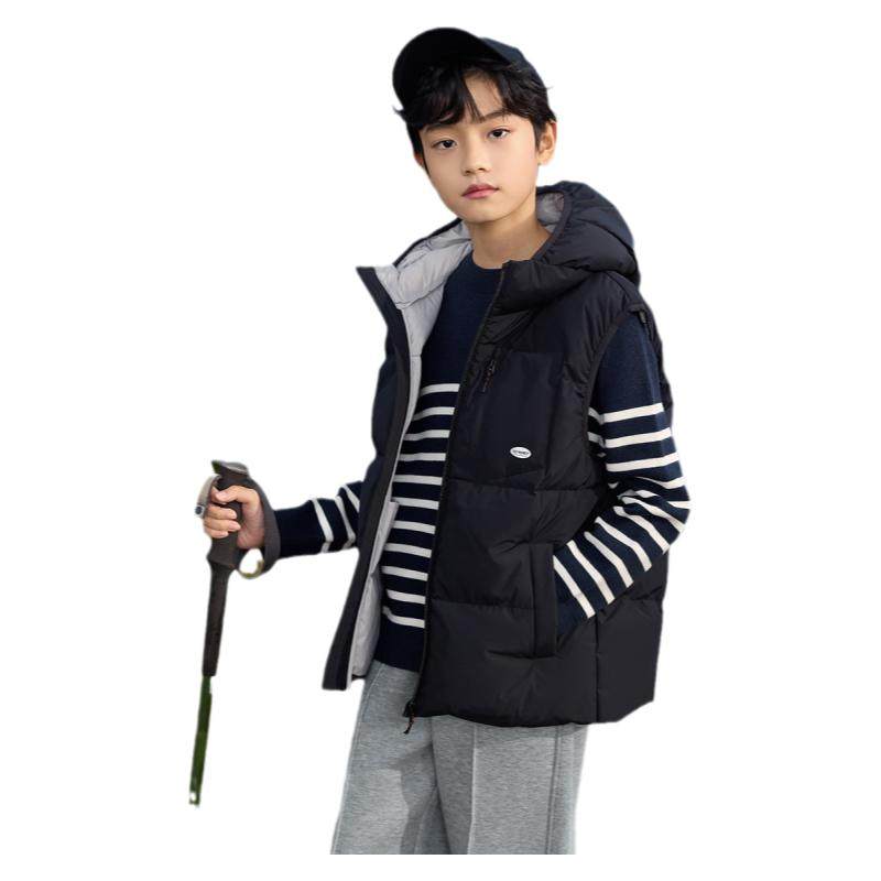 巴拉巴拉男童羽绒马甲中大童保暖坎肩儿童连帽外套冬装新款童装潮,童装/婴儿装/亲子装,羽绒马甲,淘宝优惠券,粉丝福利购,淘宝优惠卷