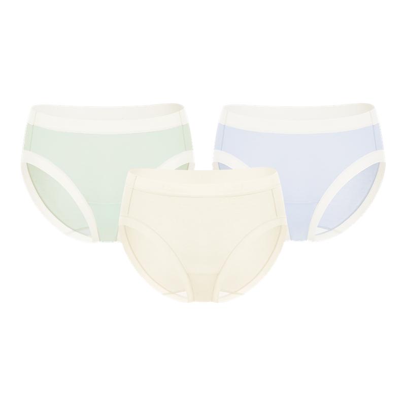 全棉时代女士内裤宽边透气款
