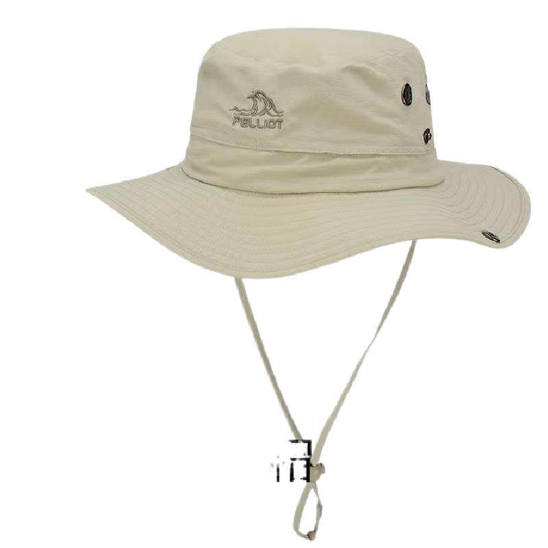 伯希和户外渔夫帽女2026新款登山遮阳防晒男士徒步夏薄款折叠帽子