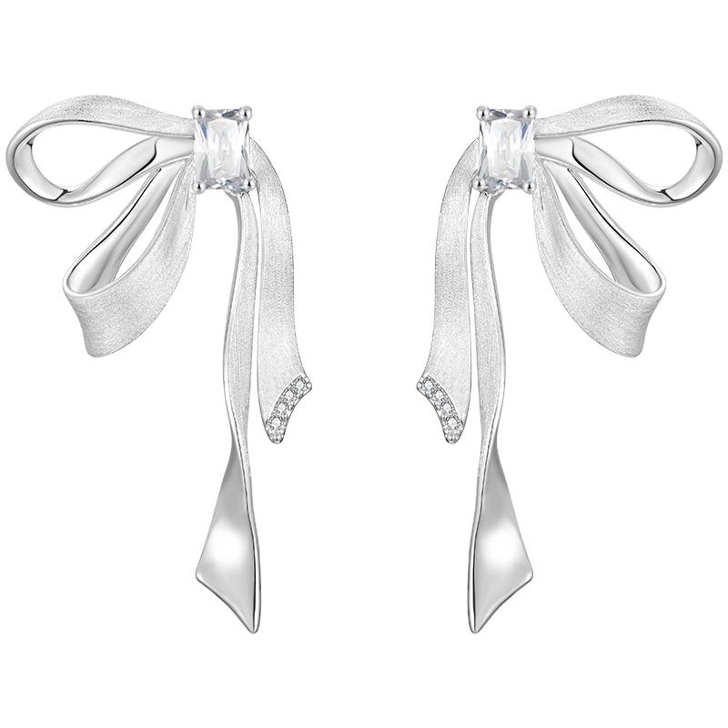 蝴蝶结耳饰独特漂亮耳环