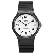 卡西欧(CASIO)男女手表小黑表时尚潮流学生考试运动手表MQ-24-7B2