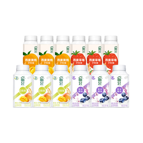 伊利酸奶畅轻利乐冠250g*12瓶