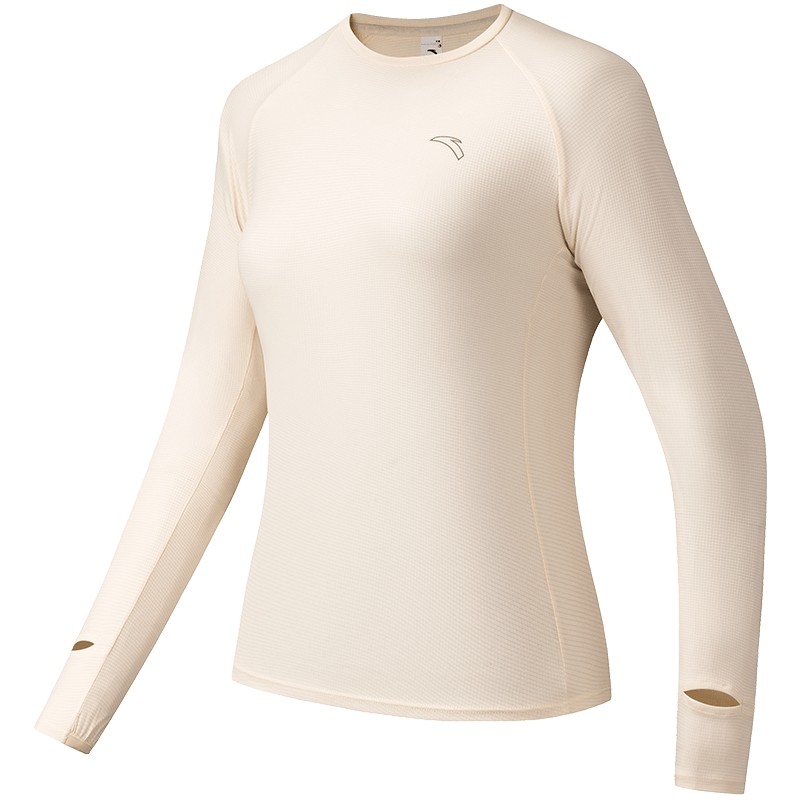 安踏速干长袖T恤女2025新款秋冬跑步吸汗透气多彩羽毛球运动上衣,运动服/休闲服装,运动T恤,淘宝优惠券,粉丝福利购,淘宝优惠卷