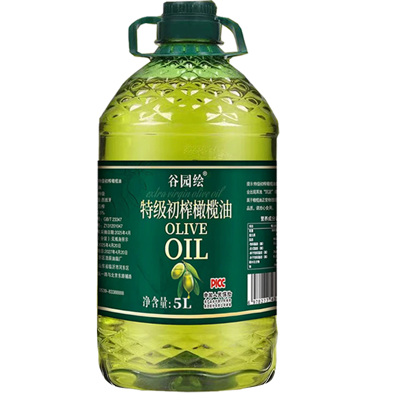 特级初榨橄榄油5L桶装