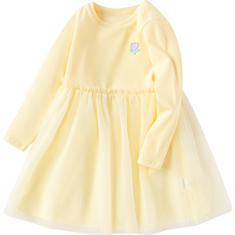 巴拉巴拉儿童连衣裙公主纱裙洋气