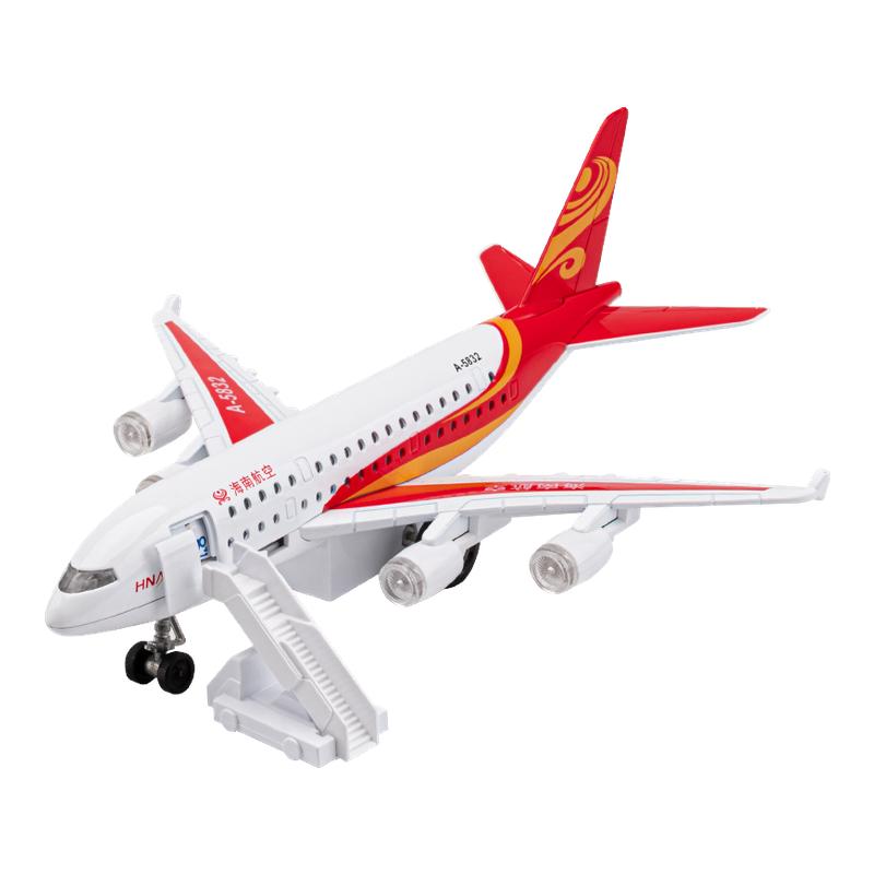 飞机模型仿真合金中国东方航空民航客机儿童飞机玩具耐摔摆件男孩
