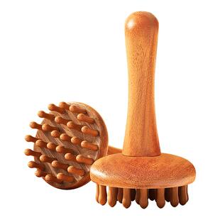 经络刷檀木梳全身通用带脉疏按神器刷腿揉腹部肚子刮摩工具按摩梳