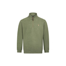 新款 2025秋季 暇步士男装 休闲保暖半拉链立领卫衣男 舒适混色绒