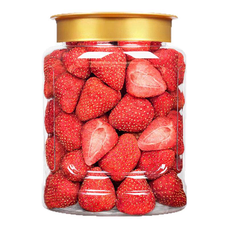 冻干草莓干无糖无添加儿童烘焙专用雪花酥牛轧糖原料孕妇水果碎块