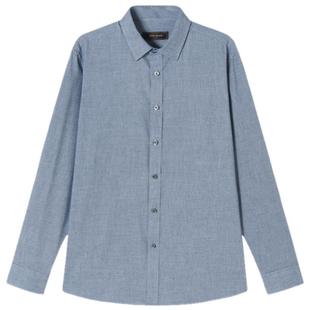 衬衫 商务休闲通勤绒面保暖长袖 雅戈尔春秋新款 男 牦牛绒混纺