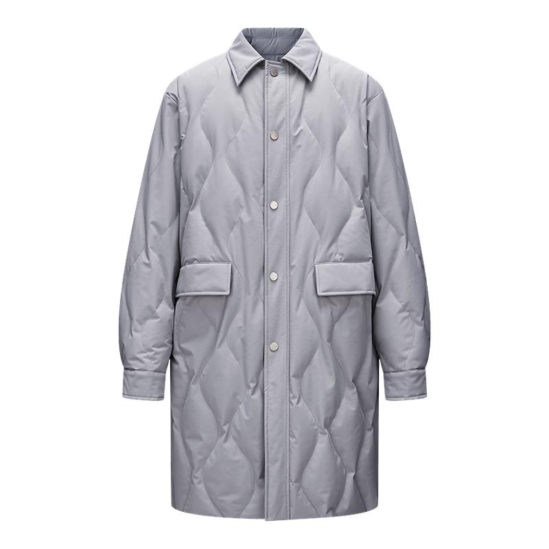 【尼龙四面弹力】利郎青年商务羽绒服2025冬保暖轻薄外套Q4DBR303